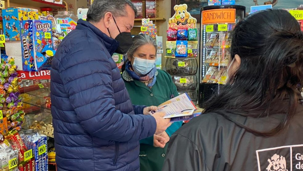 Delegado Presidencial Provincial realiza campaña Calle Segura para reforzar la seguridad en las comunas con mayor libertad de movilidad
