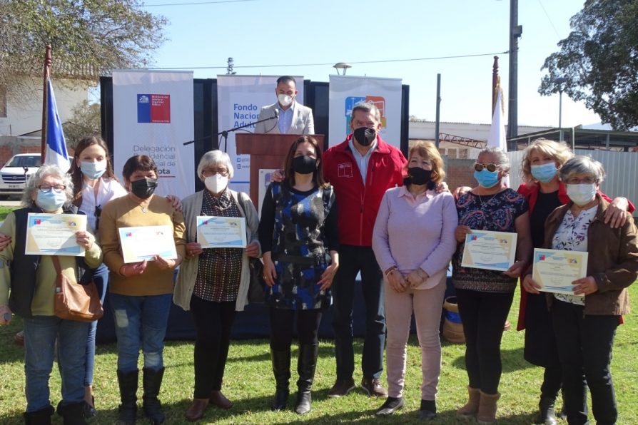 51 ORGANIZACIONES DE MAYORES EN LA PROVINCIA DE QUILLOTA RECIBEN RECURSOS DE SENAMA PARA FINANCIAR SUS PROYECTOS E IDEAS