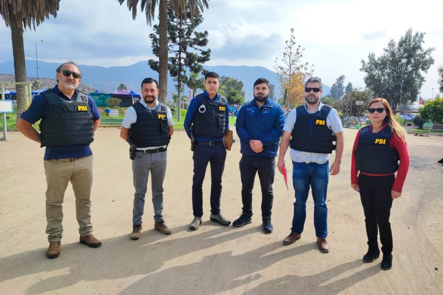 Delegación Presidencial Provincial junto a Departamento de Migraciones de la PDI realizaron fiscalización en Feria Aconcagua de Quillota