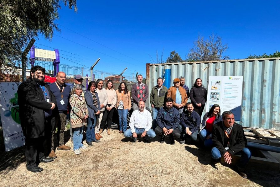 Importante proyecto público-privado  de filtración de agua  de pozo beneficiará a más de 1000 personas de Santa Rosa de Colmo