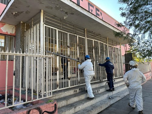 Gracias  a acción coordinada se produjo el desalojo y cierre de edificio del Juzgado de Letras de La Calera