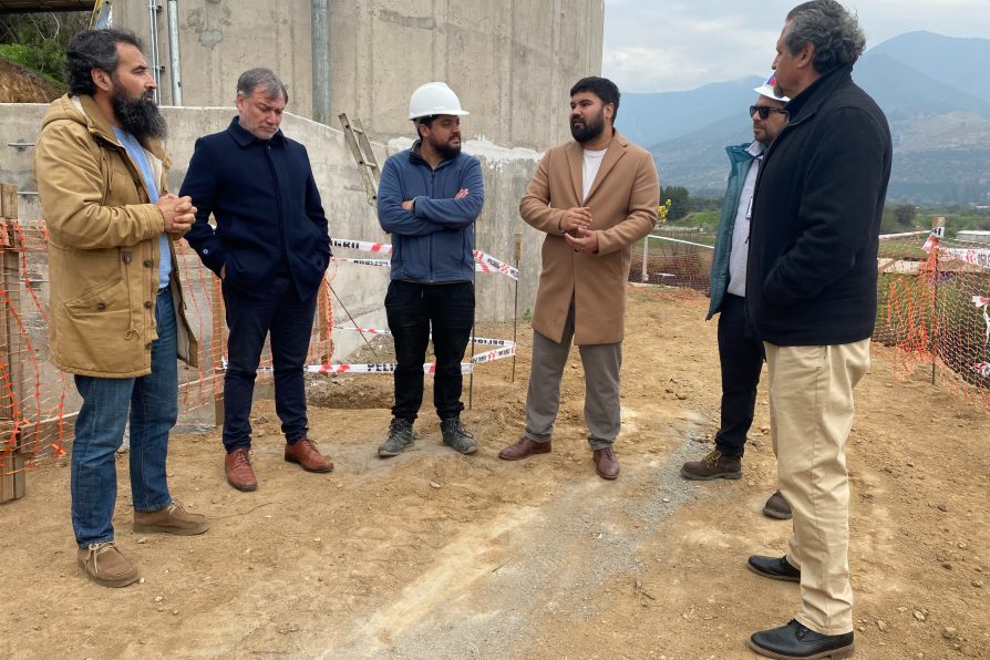 MOP avanza con obras de ampliación de Servicio Sanitario Rural de Los Almendros en Quillota