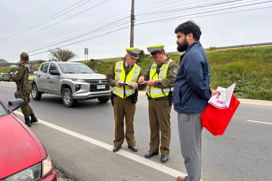 Fiscalización Biprovincial de Fiestas Patrias busca reforzar presencia policial en el territorio y educar sobre el autocuidado y prevención