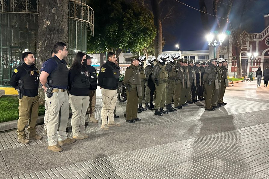 Primera Ronda Masiva de Carabineros y PDI culminó con 203 detenidos
