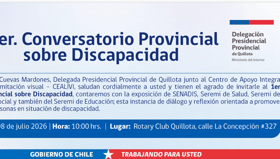 Diálogo Provincial sobre Discapacidad